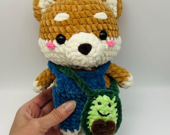 Handmade Shiba Inu Plushie: Soft Puppy Stuffed Animal