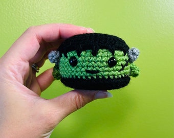 Pocket Frankenstein Small Frankenstein Head Mini Plush Stuffed Franky Halloween Party Favor Monster