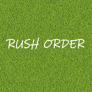 Rush order & FedEx Overnight Shipping