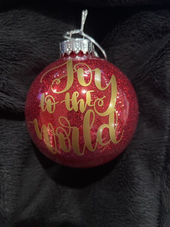 Joy to the world Christmas Ornament