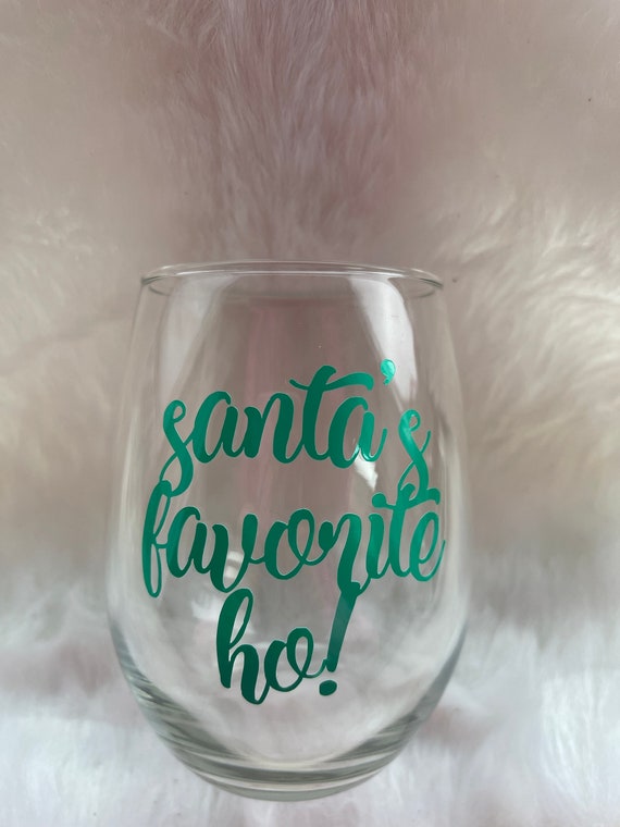 Funny Stemless Wine Glass