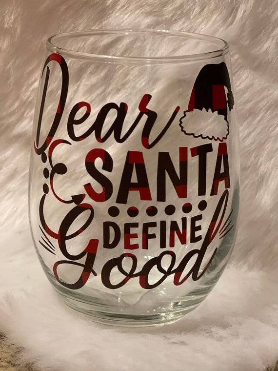 Funny Stemless Wine Glass