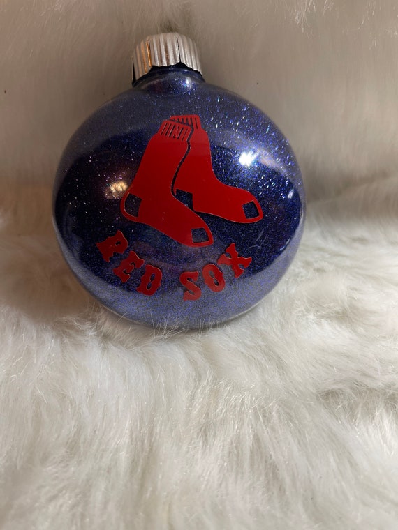 Red Sox Christmas Ornament