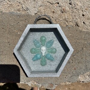 Skull wall hangings/resin skull/ calavera