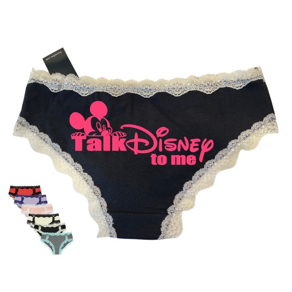 Buy Talk Disney to Me Disney Inspired Hipster Lace Panties Online