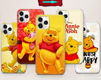 Funda de Winnie Pooh para iPhone 17 ProMax 16 E 15 Pro 14 13 Mini 12 11 X Pixel 10ProXL 9 Pro 8A