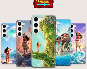 Island Princess Phone Case Moana For Samsung Galaxy S26 Ultra S25 FE S24 Plus A12, A15, A17, A26, A34, A36, A53, A54, Cover Cases