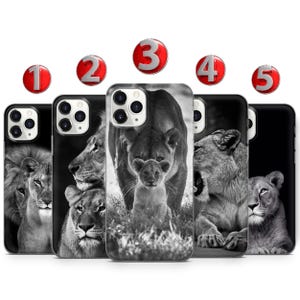 Lion Phone Case: Wildlife Design for iPhone, Samsung, Google Pixel