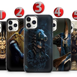 Anubis Phone Case For iPhone 15 14 13 12 11 X XS SE Samsung S24 S23 S22 S21 S20 S10 Huawei Honor Xiaomi GooglePixel Sony Oppo OnePlus