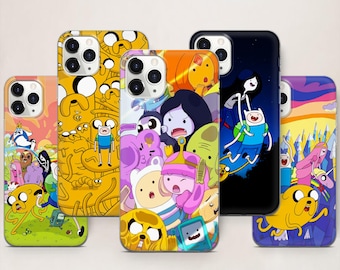 Funda de teléfono con dibujos animados de aventuras de Finn y Jake para iPhone 17 ProMax 16 E 15 Pro 14 13 Mini 12 11 X Pixel 10ProXL 9 Pro 8A