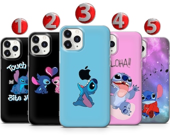 Stich Handytasche für iPhone 15 14 13 12 11 X XS SE Samsung S24 S23 S22 S21 S20 S10 Huawei Ehre Nokia Google Pixel Sony Oppo OnePlus