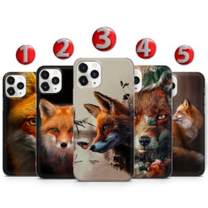 Fuchs Handyhülle, Foxy Abdeckung für iPhone 17Air 16E 15ProMax 14 13Mini 12 Samsung S26 S25FE S24Ultra S23 Pixel 10ProXL 9Pro