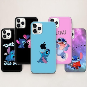 Stich Phone Case Disney Lilo Phone Case For iPhone 16 15 14 13 12 11 X XS Samsung S25 S24 S23 S22 S21 S20 S10 GooglePixel 9 Pro XL 8 7 6