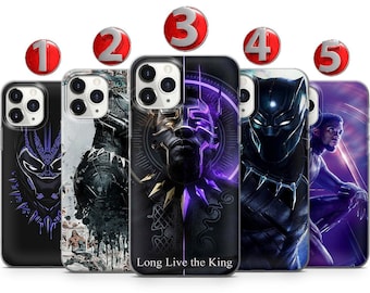 Panther Phone Case: Silicone, Hard Plastic, Hybrid