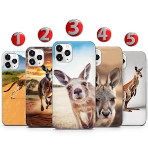 Australia Kangaroo Phone Case: Wildlife Outback Design