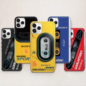 Retro Walkman Phone Case, Vintagge Music Player For iPhone 17 ProMax 16 E 15 Pro 14 13 Mini 12 11 X Pixel 10ProXL 9 Pro 8A Cover Cases