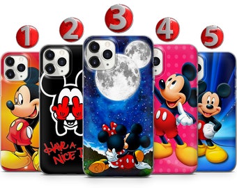 Mouse Phone Case For iPhone 15 14 13 12 11 X XS SE Samsung S24 S23 S22 S21 S20 S10 Huawei Honor Xiaomi GooglePixel Sony Oppo OnePlus