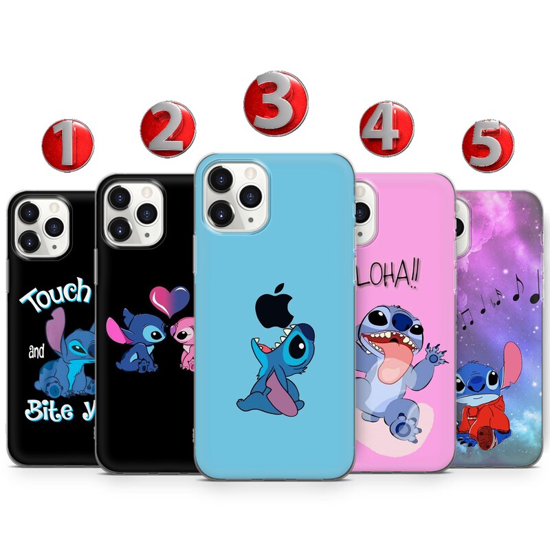 Mobile Tasche Stitch Blau main image 0