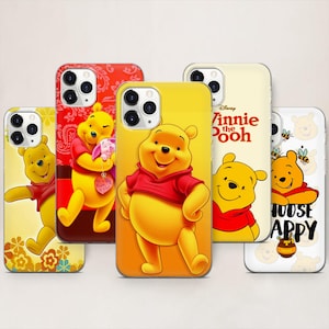 Winnie Pooh Phone Case For iPhone 17 ProMax 16 E 15 Pro 14 13 Mini 12 11 X Pixel 10ProXL 9 Pro 8A Cover Cases