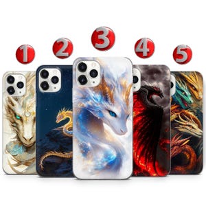 Mystical Dragon Phone Case: Fantasy Beast Cover