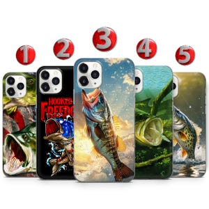 Bass Handyhülle Angeln Große Mundabdeckung Für iPhone 16 E 15 14 13 12 11 X XS Samsung S25 S24 S23 S22 S21 S20 S10 GooglePixel 9 Pro XL 8 7 6