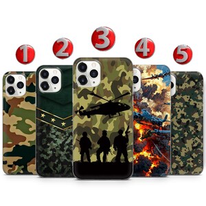 Military Camouflage Phone Case: Rugged Tactical Style