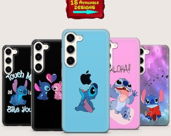 Stitch Handyhülle Disney Lilo Für Samsung Galaxy S26 Ultra S25 FE S24 Plus A12, A15, A17, A26, A34, A36, A53, A54, Cover Cases