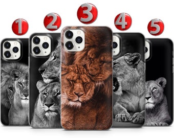 Pride Lion Phone Case For iPhone 15 14 13 12 11 X XS SE Samsung S24 S23 S22 S21 S20 S10 Huawei Honor Xiaomi GooglePixel Sony Oppo OnePlus