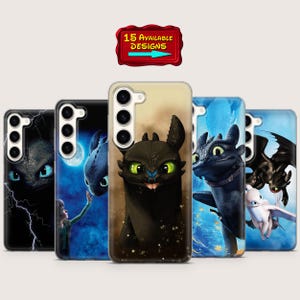 Black Dragon Phone Case Fury Of Night For Samsung Galaxy S26 Ultra S25 FE S24 Plus A12, A15, A17, A26, A34, A36, A53, A54, Cover Cases