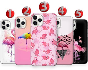 Pink Flamingo Phone Case For iPhone 15 14 13 12 11 X XS SE Samsung S24 S23 S22 S21 S20 S10 Huawei Honor Xiaomi GooglePixel Sony Oppo OnePlus