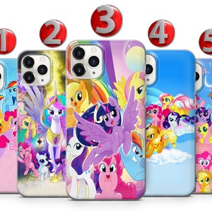 Little Pony Phone Case For iPhone 15 14 13 12 11 X XS SE Samsung S24 S23 S22 S21 S20 S10 Huawei Honor Xiaomi GooglePixel Sony Oppo OnePlus