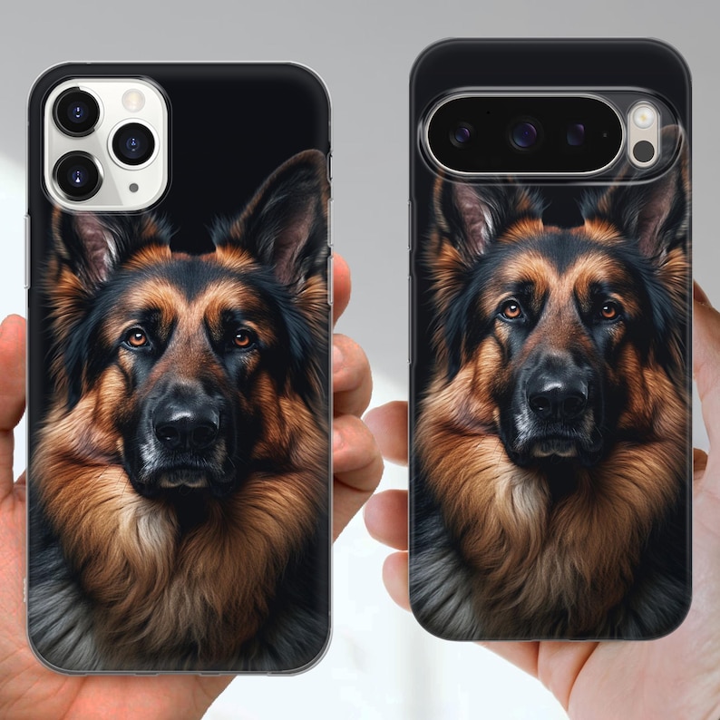 German Shepherd Phone Case Cute Dogs for iPhone 17 Promax 16 E 15 Pro ...