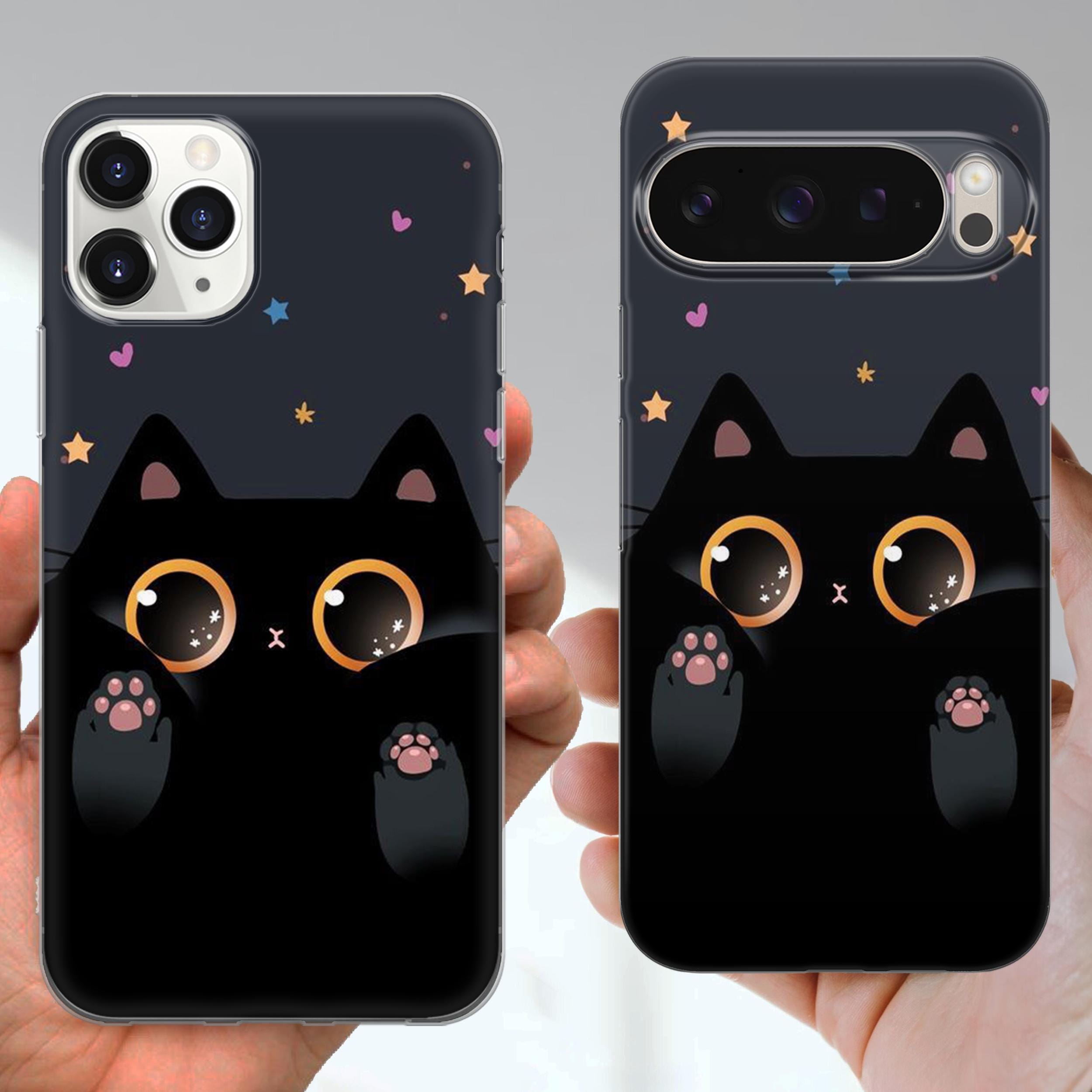 Black Cat Phone Case Cute Pets for iPhone 17 Promax 16 E 15 Pro 14
