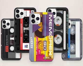 レトロオーディオテープ 携帯ケース カセット iPhone 17 ProMax 16 E