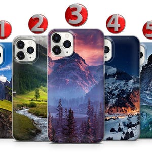 Everest Mountain iPhone Case: Landscape Photography, Silicone & Hard Plastic