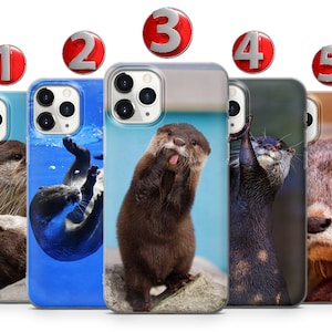 Otter Handytasche für iPhone 16 15 14 13 12 11 X XS Samsung S25 S24 S23 S22 S21 S20 S10 Google Pixel 9 Pro XL 8 7 6