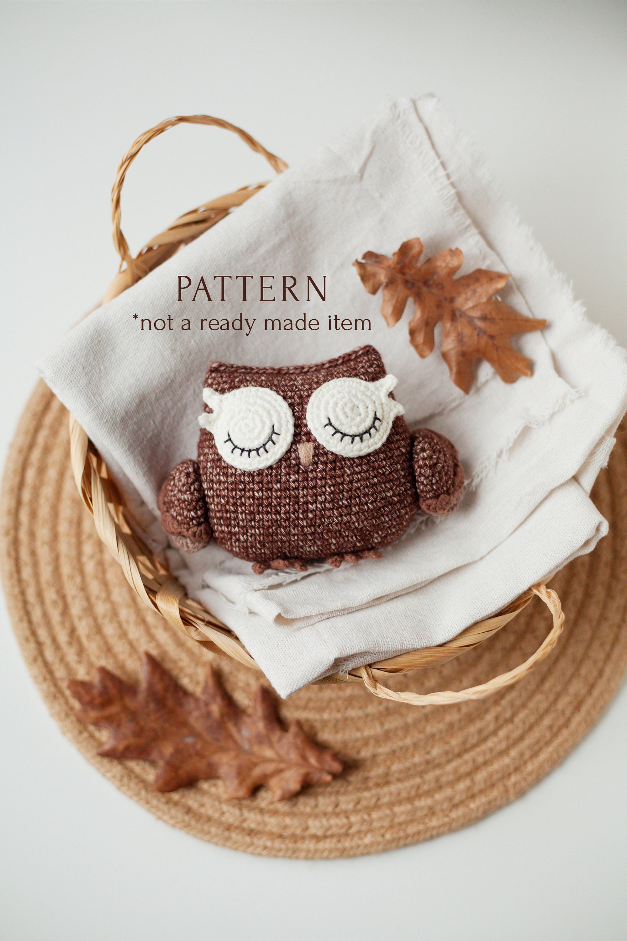 Beginner Owl Crochet Kit Easy Crochet Starter Kit Crochet Animals