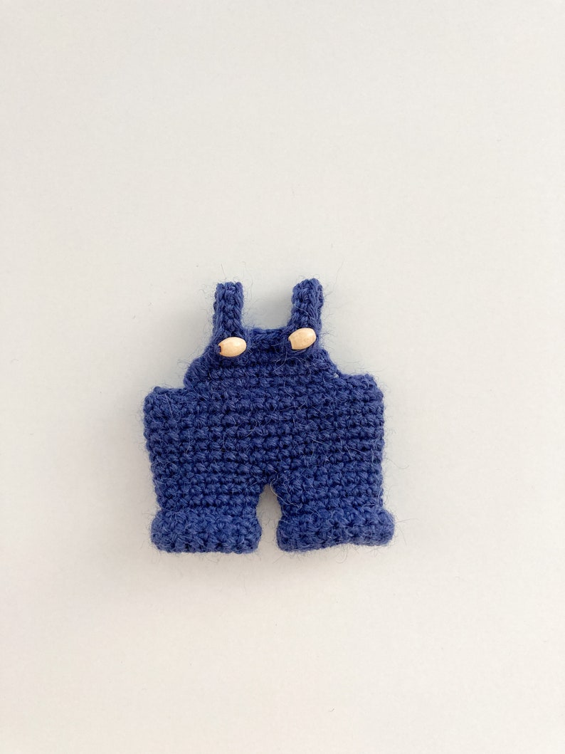 crochet pattern bear in overalls, VIDEO, amigurumi crochet Paddington, crochet toy, overalls, tutorial in PDF, easy to follow image 6