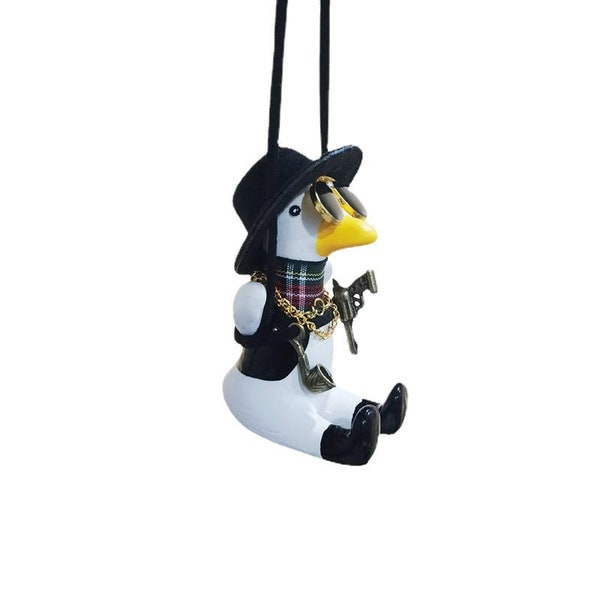 Swinging Duck Car Ornament Etsy UK