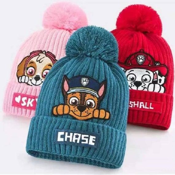 Paw Patrol Winter Hats Ages 3-6 - Etsy