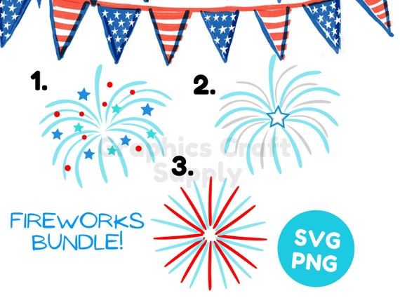 4th of july firework clip art 48 x 48