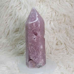 Super Sparkly Pink Am Tower - Metaphysical Crystal