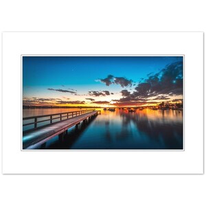 Decorazione della stanza - Momenti di quiete - a Freshwater Bay - Poster di carta semi-lucida di alta qualità