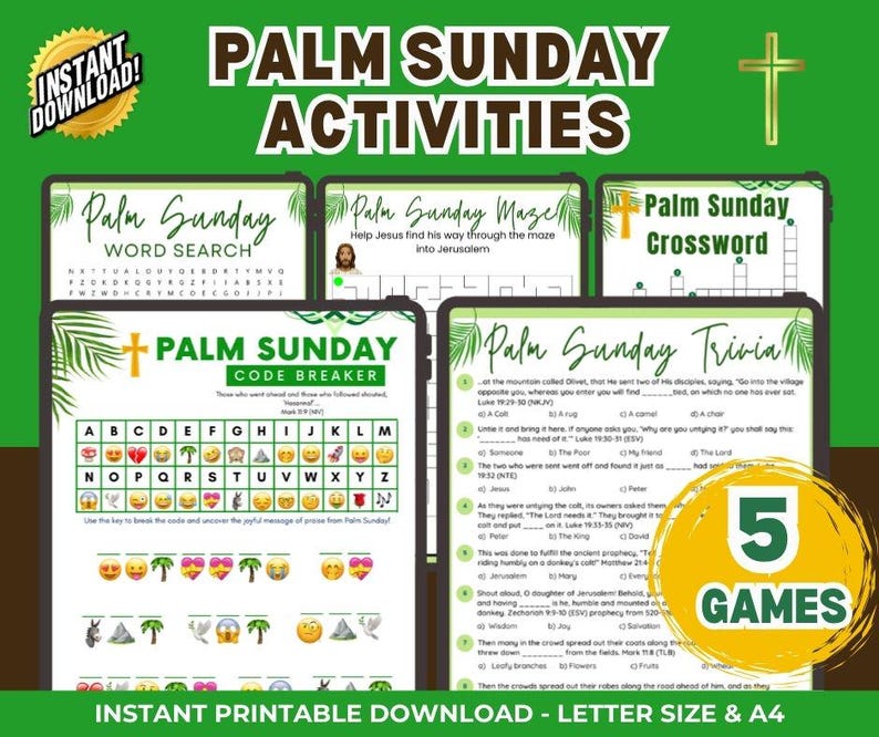 Palm Sunday Games Bundle Church Activities For Kids Adults palm-sunday-games-bundle-church-activities-for-kids-adults