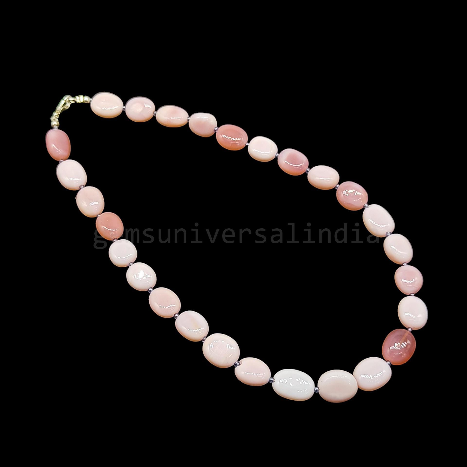 14kgf AAA【写真家の子オーダー ルビーピンクオパールネックレス】