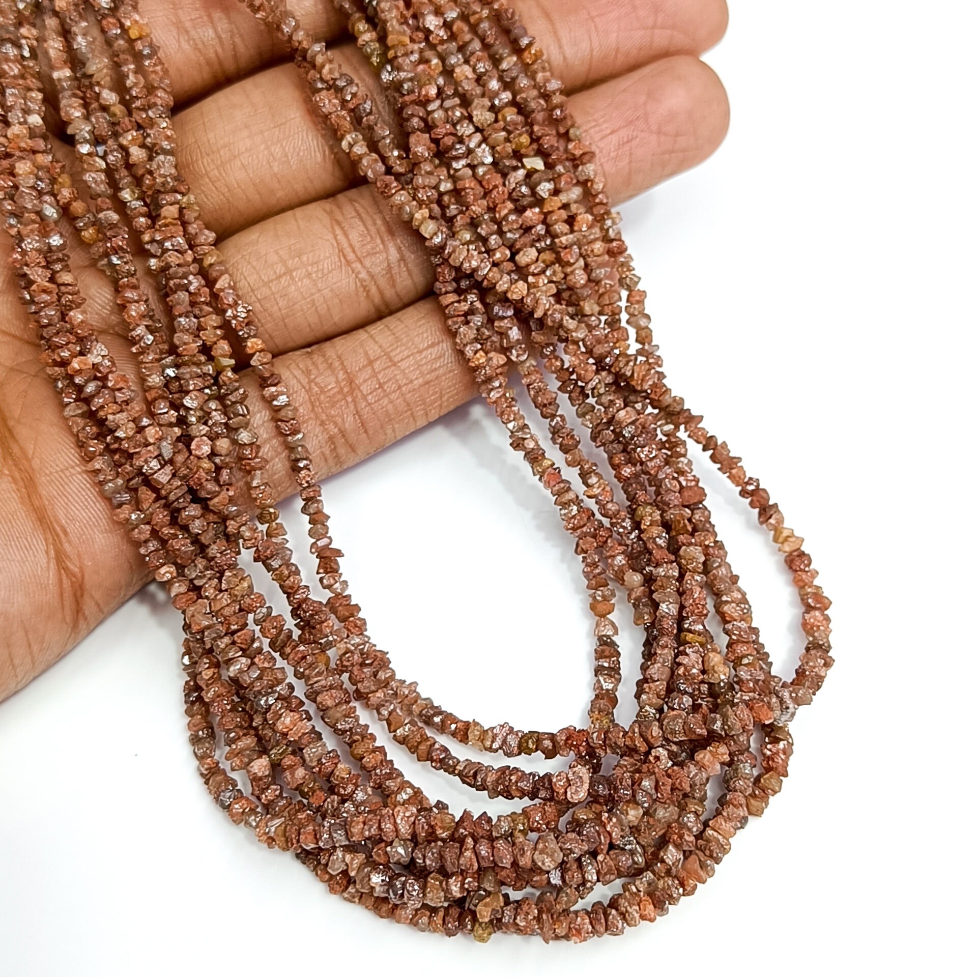 鑑別済 ダイヤモンド 原石 3連ビーズ トップ beads352 鑑別済 ダイヤモンド 原石 3連ビーズ トップ beads352 鑑別済