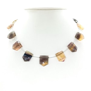 Beautiful Multi Fluorite Necklace, Natural Fluorite Gemstone Jewelry, Handmade Choker Necklace, Unique Beaded Necklace, Gift for Bridesmaid
