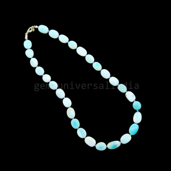 最終値下げ】オパール ビーズネックレス