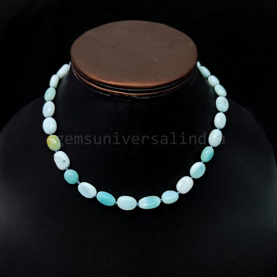 オパールビーズネックレス 最終値下げ】オパール ビーズネックレス