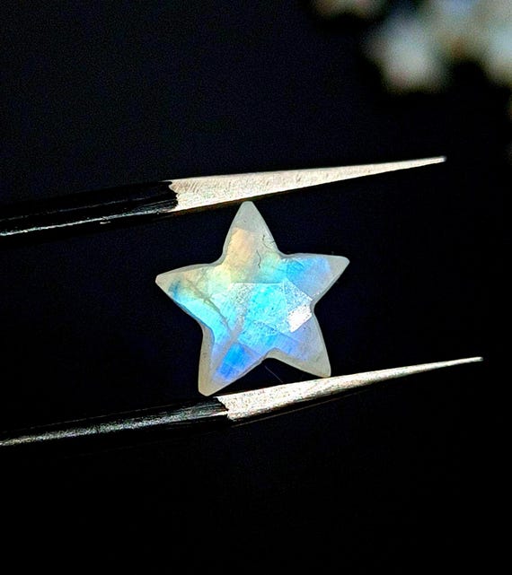 天然石 宝石 星型 超希少 星水晶 星型ルース 天然クオーツ 5mm 天然石